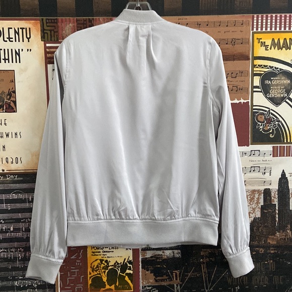 Philosophy Ice Grey Bomber Jacket - Picture 3 of 6